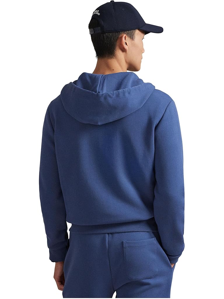 Navy Polo Ralph Lauren Double Knit Full Zip Hoodie