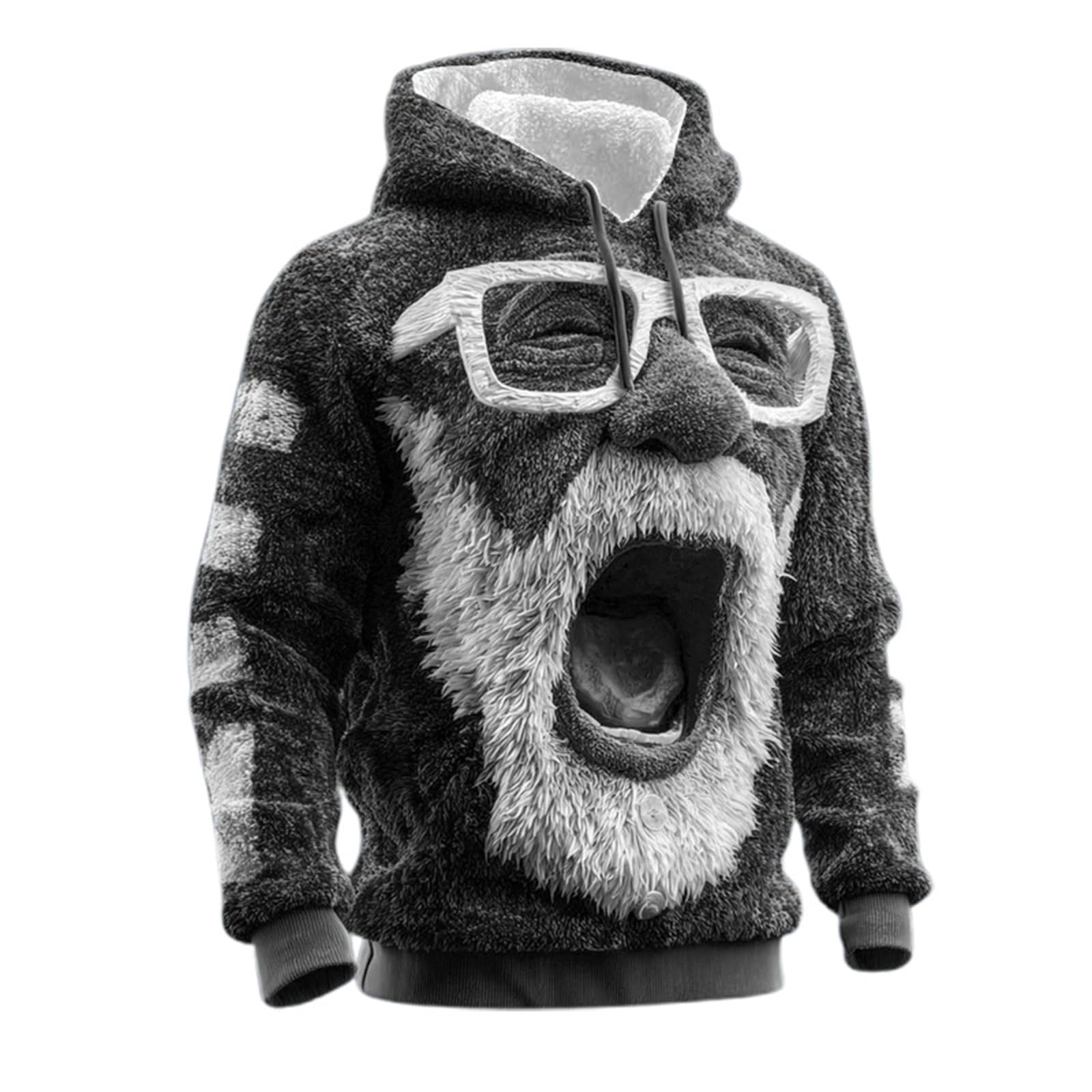 Générique Męska bluza z kapturem bawełniana bluza z kapturem casualowa bluza z długim rękawem kangur ze sznurkiem styl Streetwear Trend Comfort A27