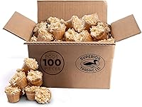 Vista 1 de Superior Trading - Cápsulas de inicio de fuego en caja de cartón, iniciadores de fuego para fogatas, barbacoa, parrilla, pozo, estufa de leña