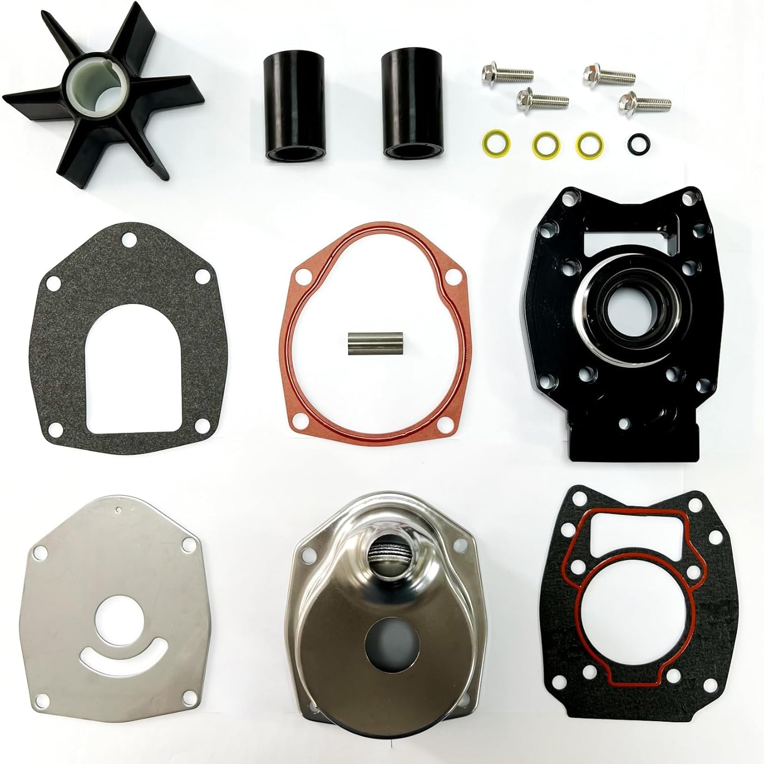 Gtion 46-8M0113799 46-43024A7 Water Pump Repair Kit 8M0113799 43024A7 Compatible with Mercury 60-125 HP 2-Stroke and 4-Stroke Outboards