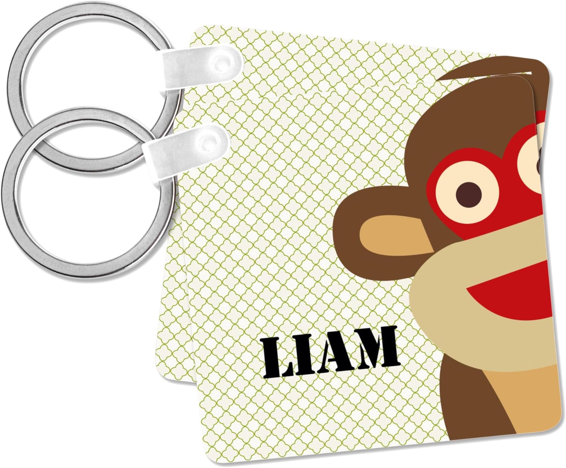 Monkey Liam for boys, Key Chain