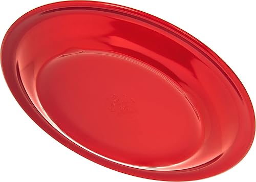 Miniatura 3 de Carlisle FoodService Products Dallas Ware - Plato de plástico reutilizable con borde para bufés, hogar y restaurantes, melamina, 9 pulgadas, color