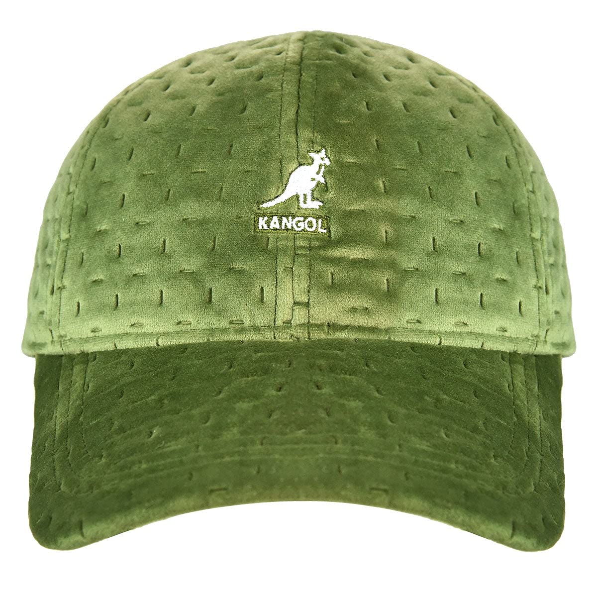 Kangol Dash Quilted Long Bill Cap Basecap Baseballcap Curved Brim Damen/Herren - mit Schirm Herbst-Winter Winter