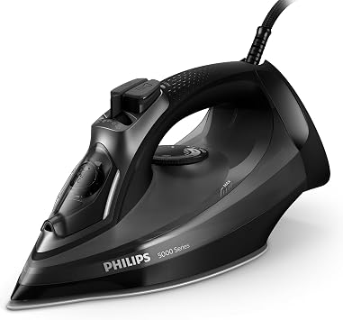 Philips Steam Iron 5000 Series, 2600W, 45g/min, 200g Boost, Drip Stop