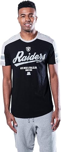Miniatura 18 de Ultra Game NFL - Camiseta raglán de manga corta para hombre