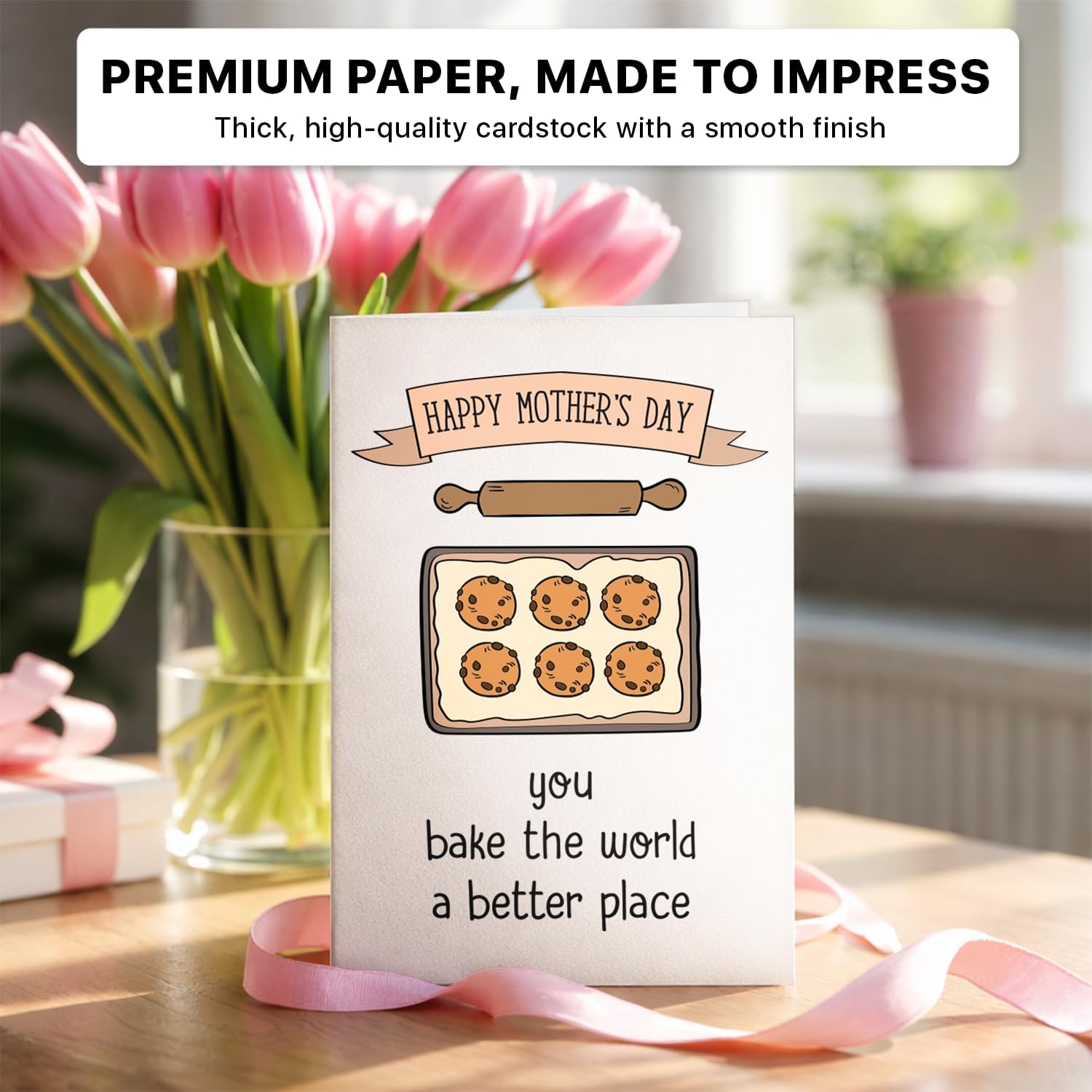 Happy Mothers Day Cards For Mom From Son, Daughter, Meaningful Mothers Day image 4