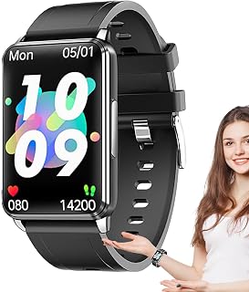 TOCTUS Smart Watch, Screen Fitness Watch, Digital Smart Watch Blood Glucose Monitor, Waterproof Smart Bracelet Band, Sugar Heart rate Pulse Monitor Watch, Heart Rate Monitor Watch for Men and Women