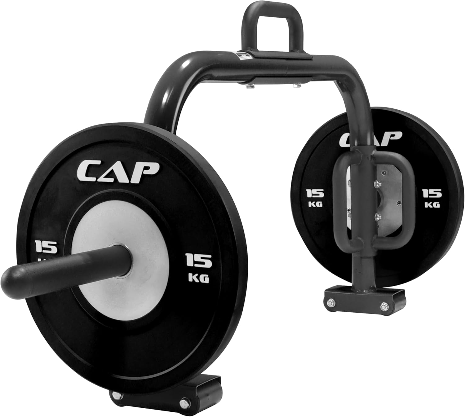 CAP Barbell Deluxe Open Trap Bar - Hex & Shrug Bar for Olympic & Standard Plates