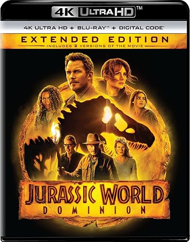 Jurassic World Dominion - Extended Edition 4K Ultra HD + Blu-ray + Digital