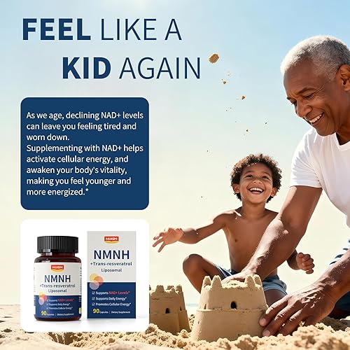 Miniatura 8 de NMNH Suplemento liposomal NAD+ con resveratrol Aumenta la energía celular, apoya el antienvejecimiento y la vitalidad Fórmula avanzada, probada