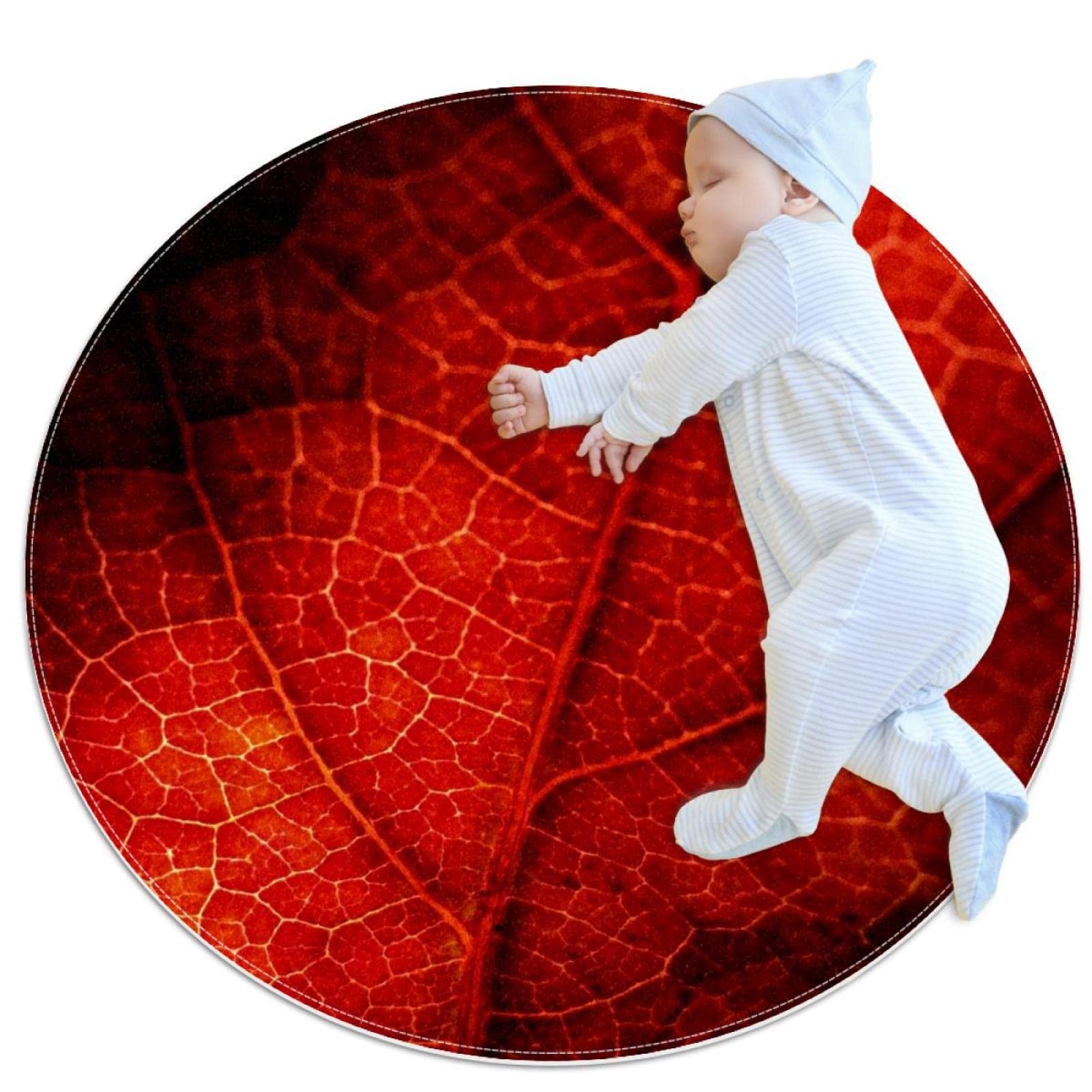 Tapis de bain antidérapant rouge sécurisé pour la chambre des enfants