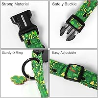 Vista 75 de DOGWONG Collar de perro de San Valentín, collar de perro con estampado de corazones para perros grandes, lindos collares de primavera, hembra