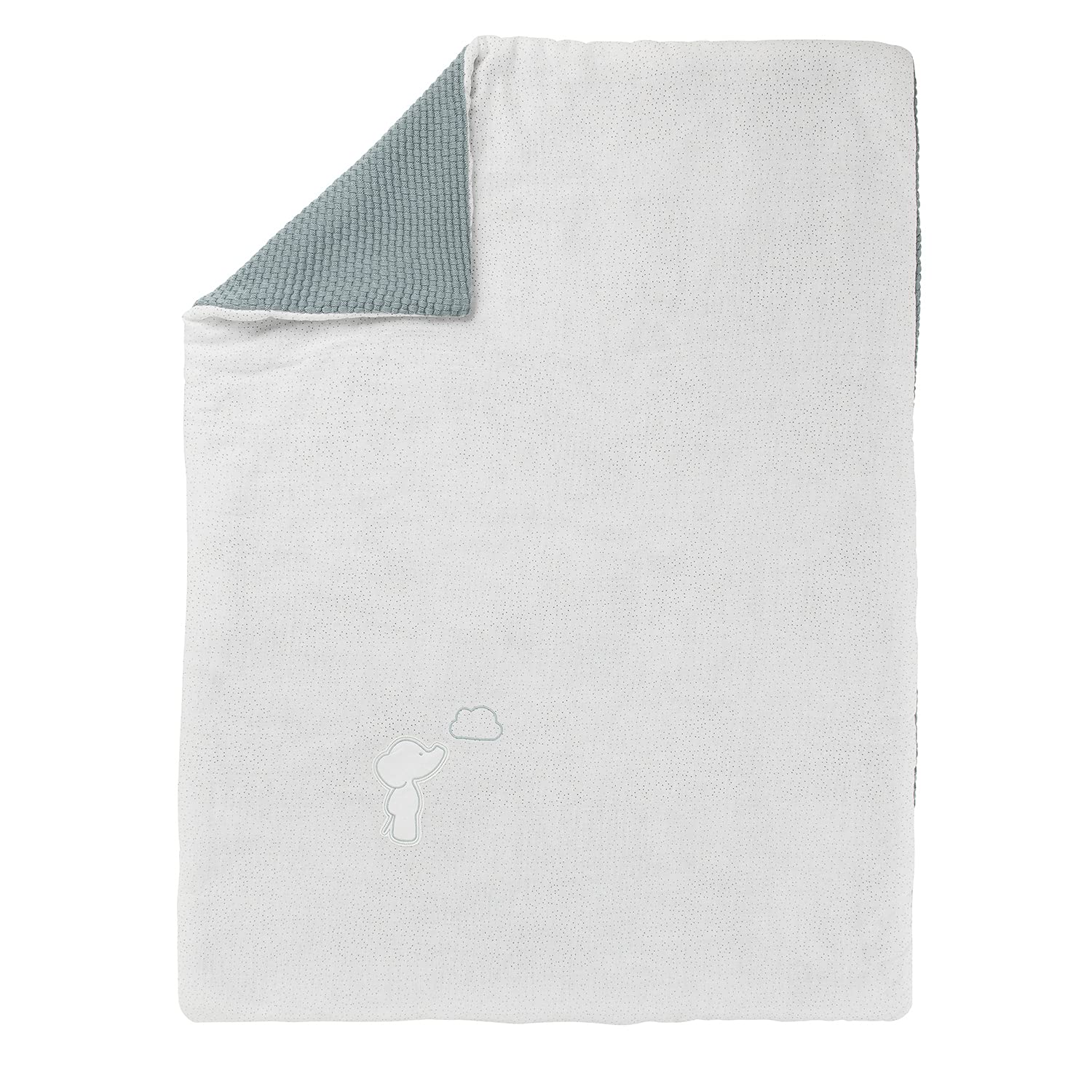 Couverture Bébé 135x100cm Nattou | 100% Coton Mousseline | Motif