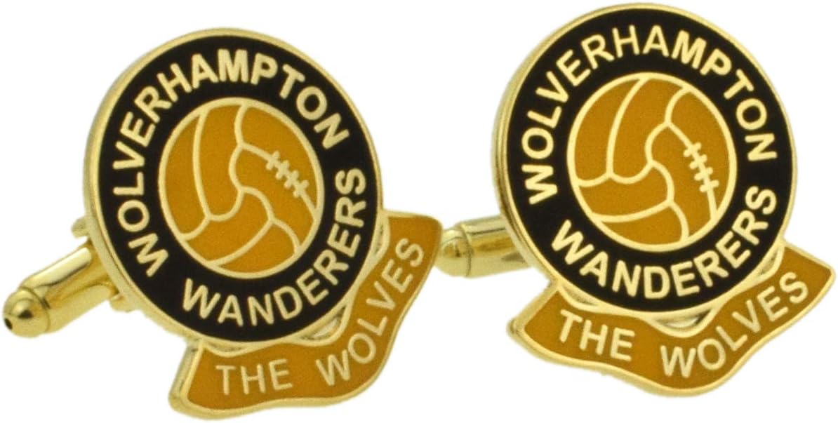 Wolverhampton Wanderers 'The Wolves' Football Club Cufflinks