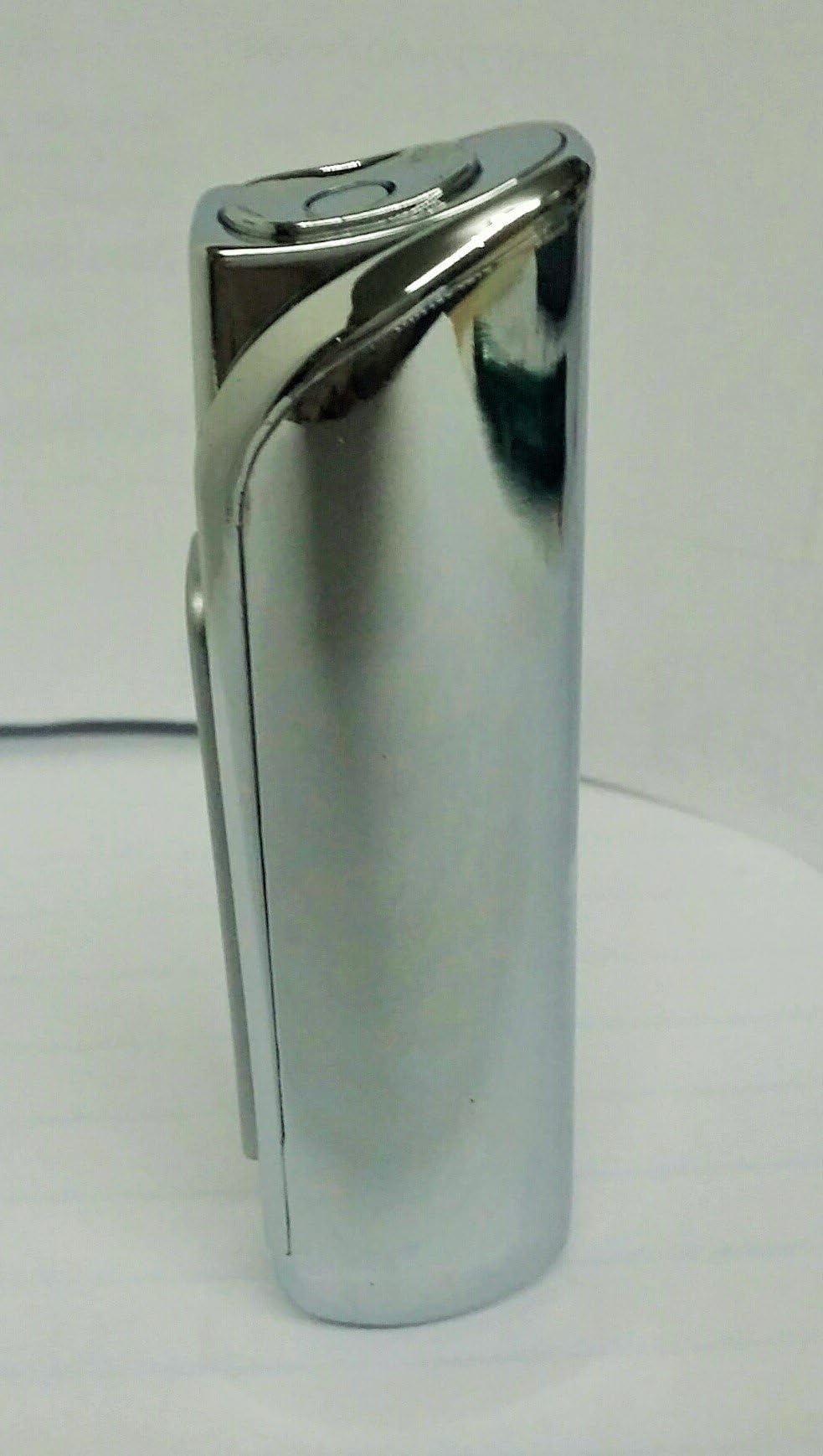 Polished Jet Flame Blue Rhino Lighter - BR8-1