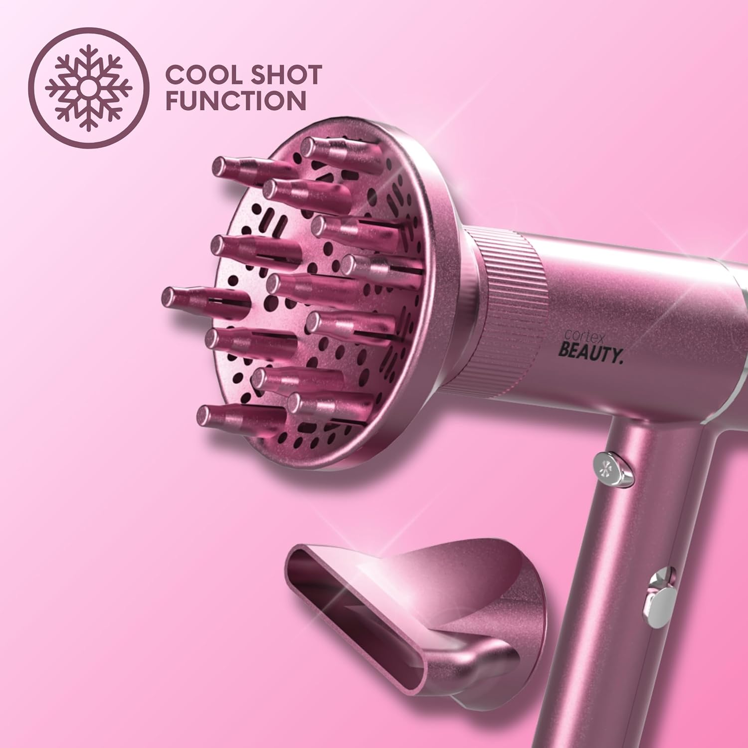 TurboBlade | Blue Ionic Technology for Pro Performance Drying - Black