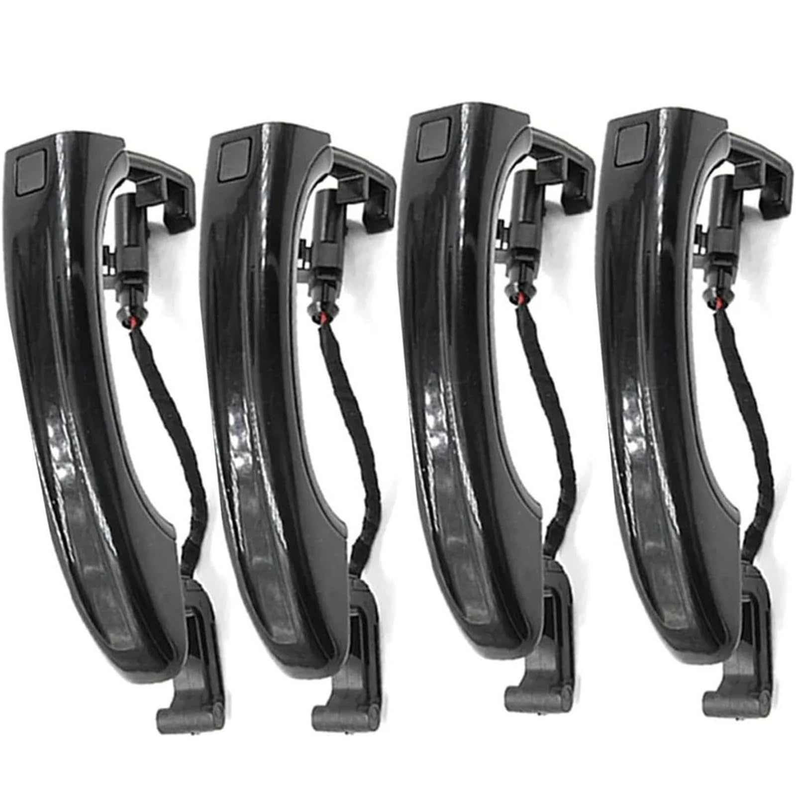 Glymzoi Car Exterior Door Handles Car Exterior Door Handle Q7 2007-2015 for smart Sensor 4L0837205A 4L0837205B