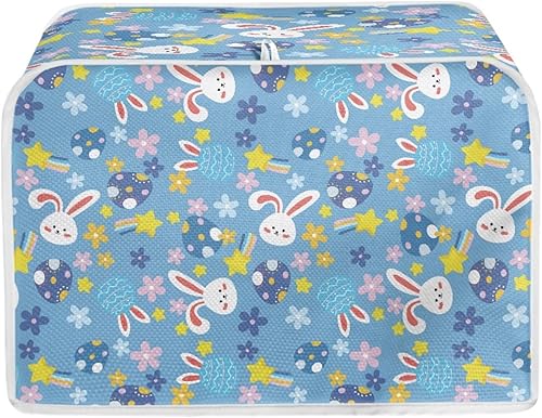 Miniatura 18 de Cubierta amarilla para tostadora, bolsa universal de almacenamiento de polvo para tostadora de pan de 2 rebanadas, cubierta para electrodomésticos