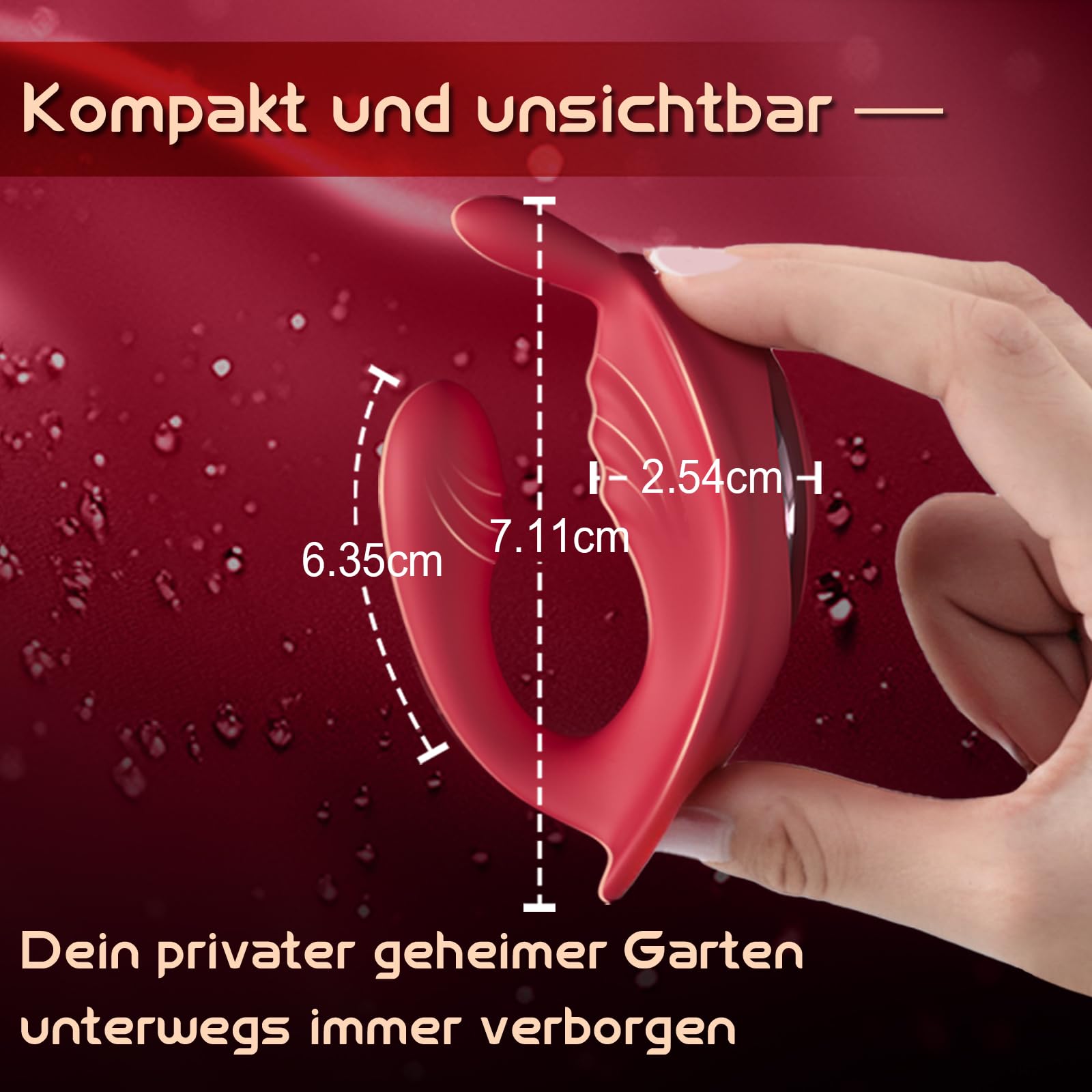 Premium Silikon und 10 Vibrationsmodi Paar-Toy