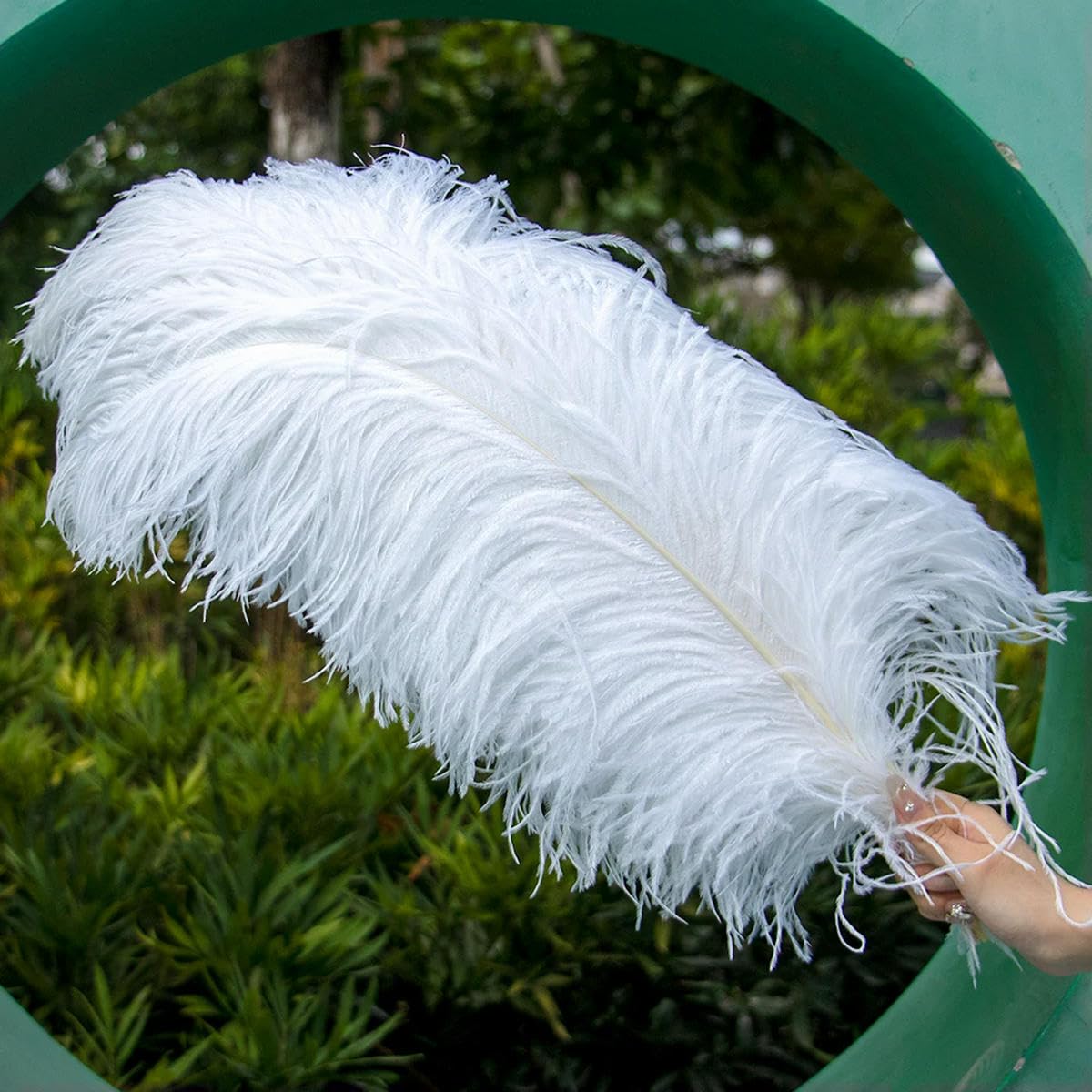 10-500 Pezzi di Piume di Struzzo Forniture di Piume di Struzzo Naturali per centrotavola per Feste di Matrimonio, Tavolo Decorativo, Pluma Artigianale 5-70 CM-30-35 cm nero-500 Pezzi