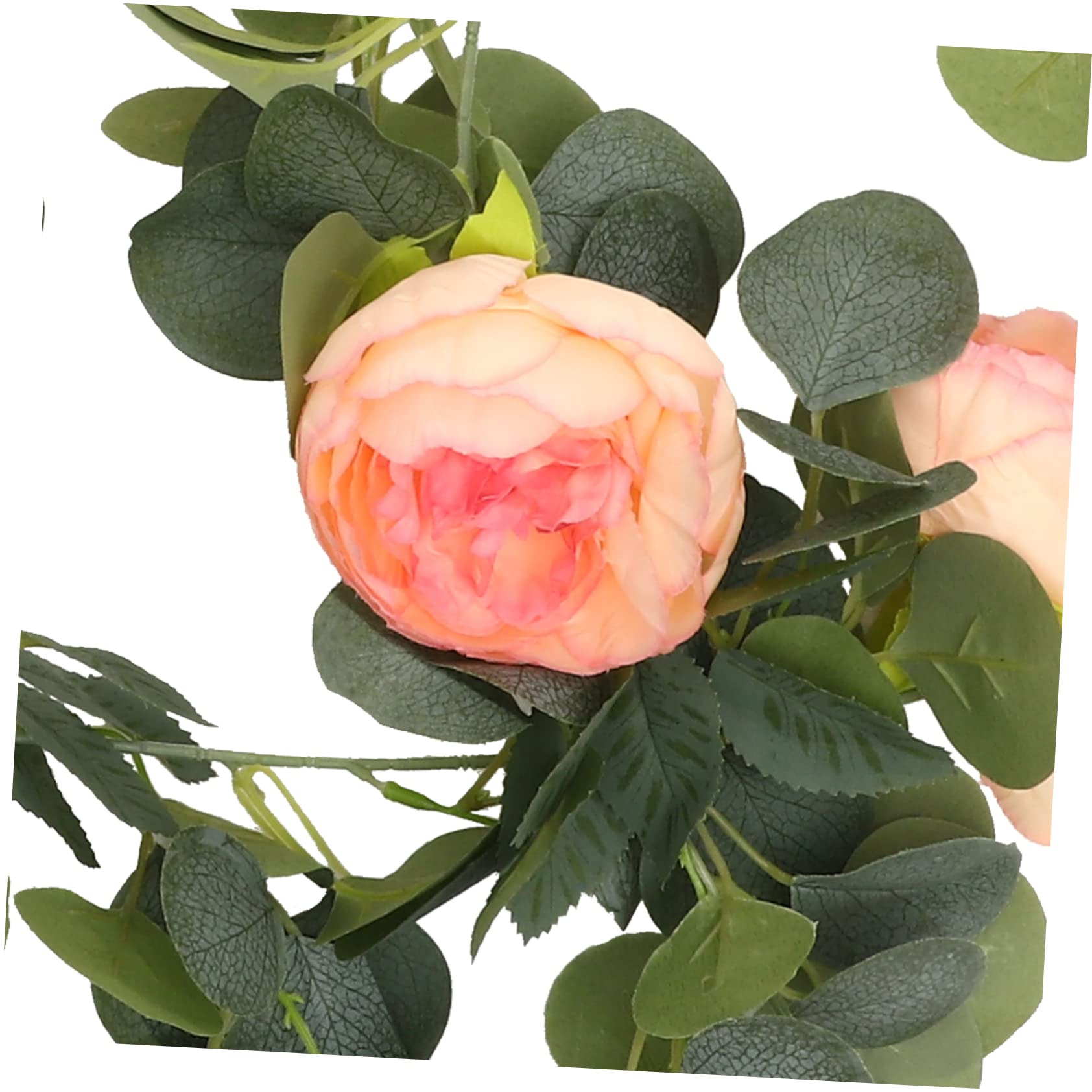 Cabilock Garland Vite Di Eucalipto e Artificiali Per Decorazioni Da Ed Esterno Fiori Simulati Per Atmosfere Romantiche e Festive Per Case e Uffici