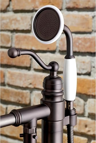 Miniatura 4 de Kingston Brass KS7135ABL - Grifo de bañera de campo inglés, bronce aceitado