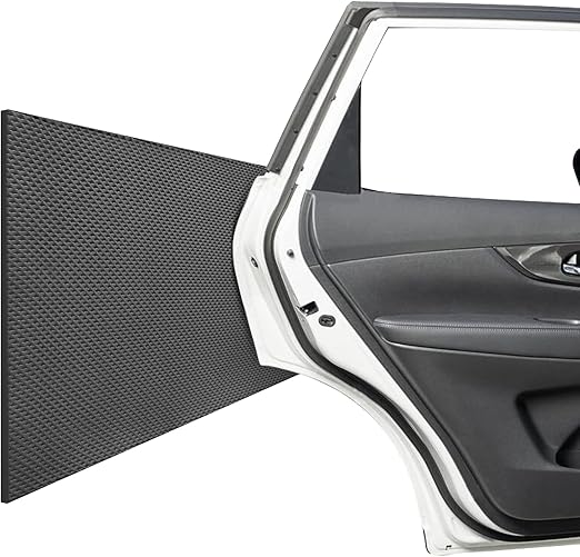 Car Door Protector Bump Body Guard,79"x 8"x 1/6" Sectional