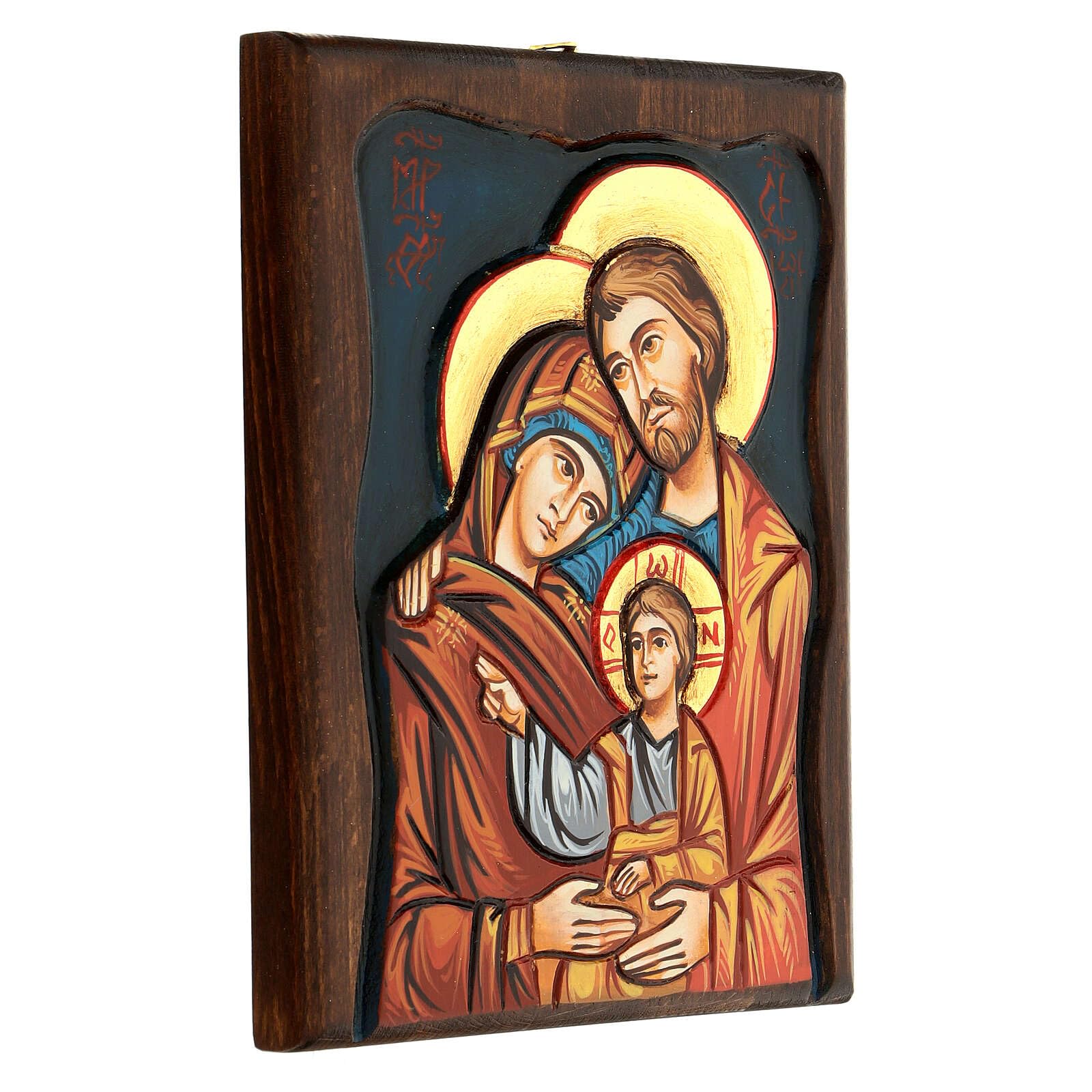 Holyart Ikony Rumunia malowane: Ikona Świętej Rodziny z Rumunii