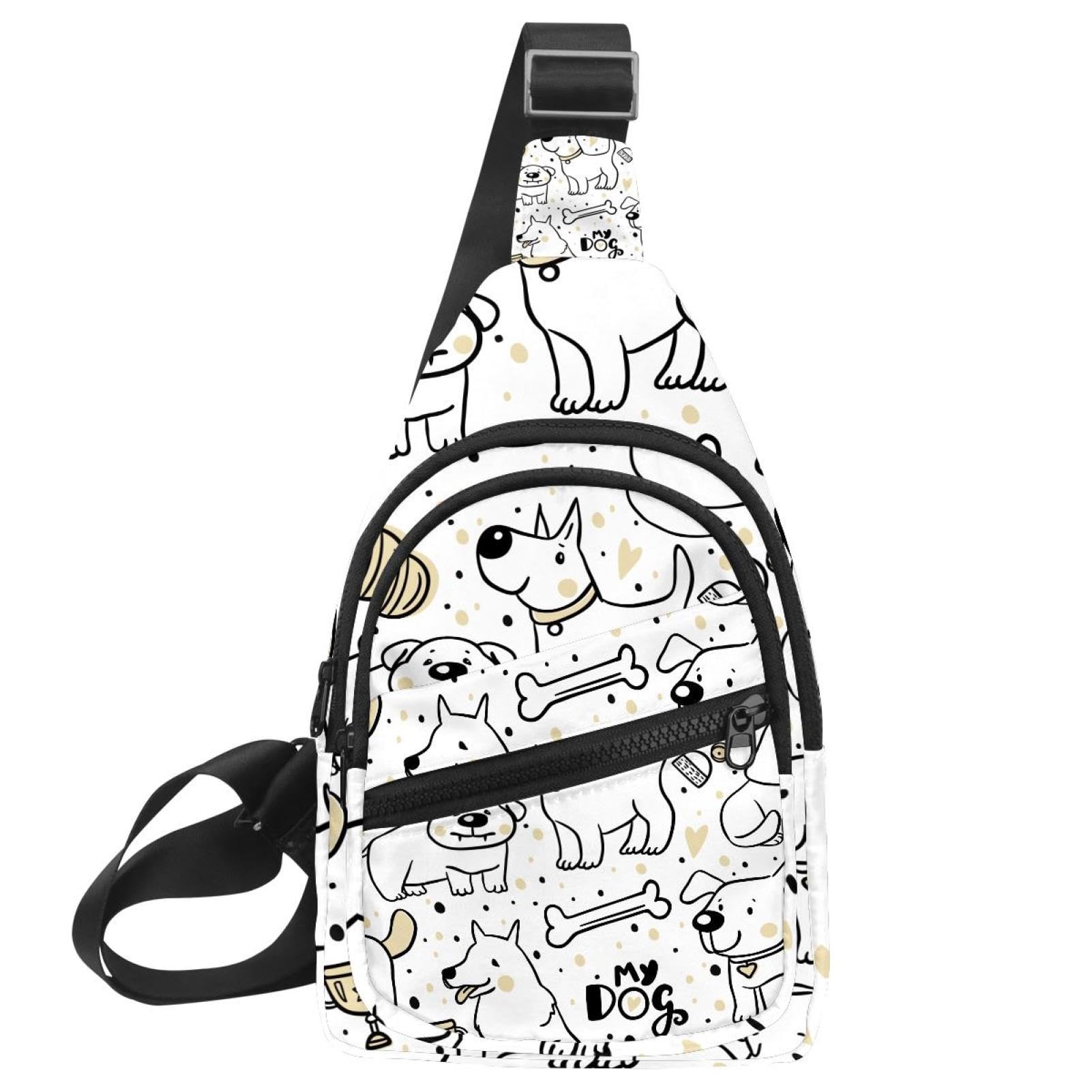 Bolsa de pecho para mujer multicolor de 30x18cm ideal para senderismo 7