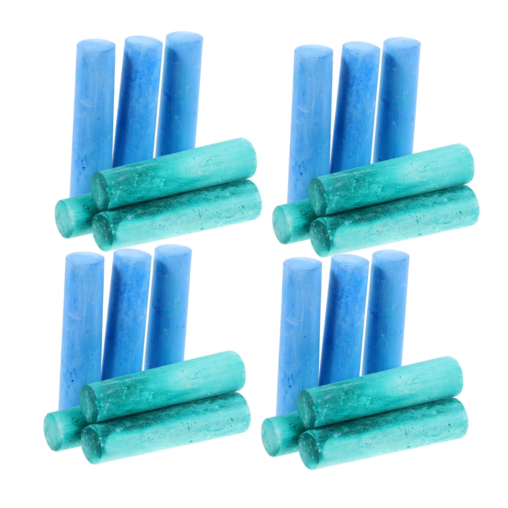 SUPVOX Jumbo Chunky Chalk 40pcs Washable Outdoor Boys and Girls Chalks Ideal for Sidewalk Art