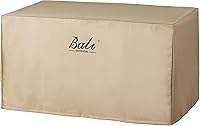 Vista 1 de Bali OutDOORS - Cubiertas rectangulares para hogueras de fuego, resistente al agua y a la intemperie, material de PVC, color caqui, 42.2 pulgadas