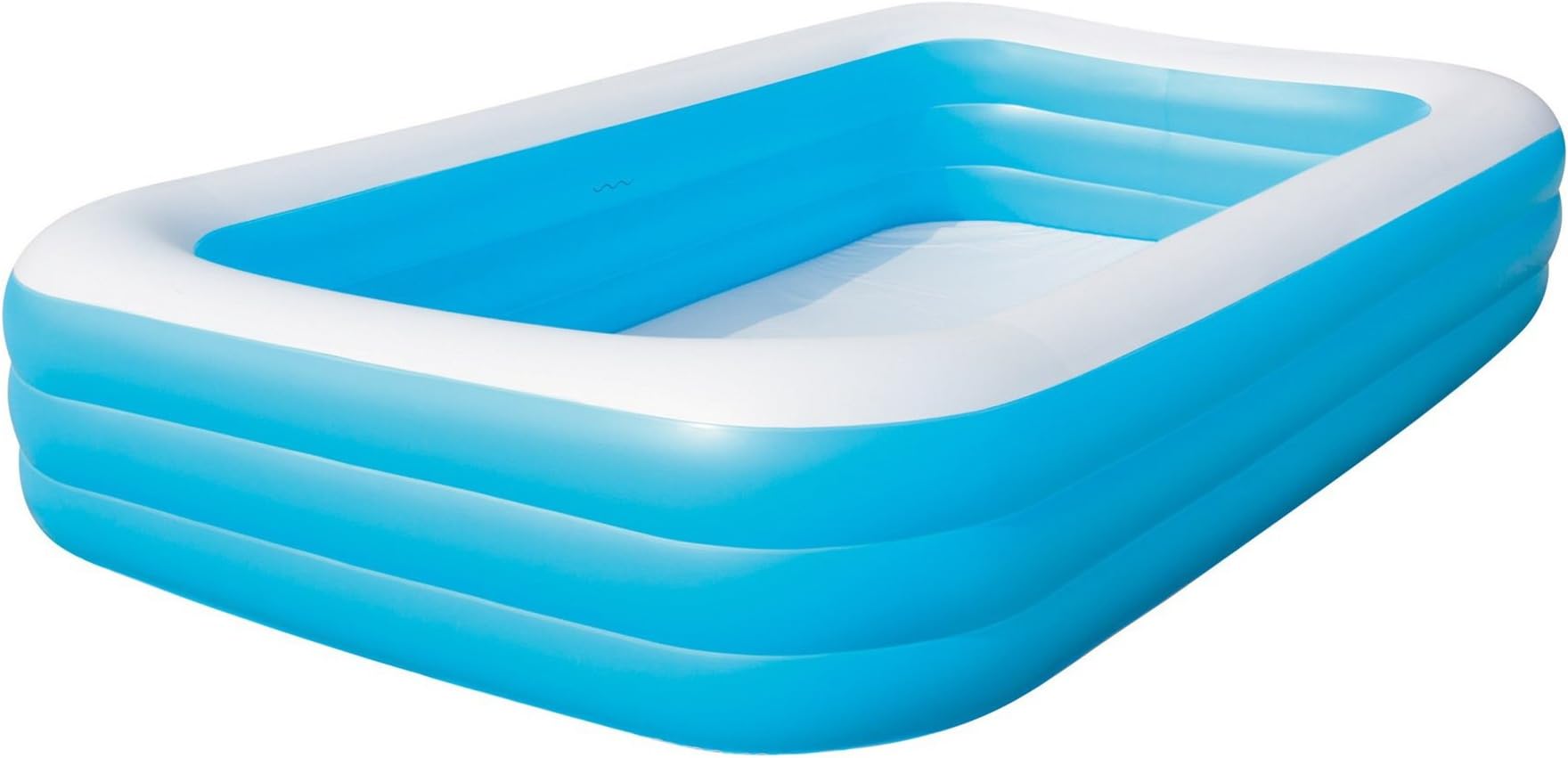 Bestway 54009 Deluxe Blue Rectangular Family Pool 3.05m x 1.83m x 56cm