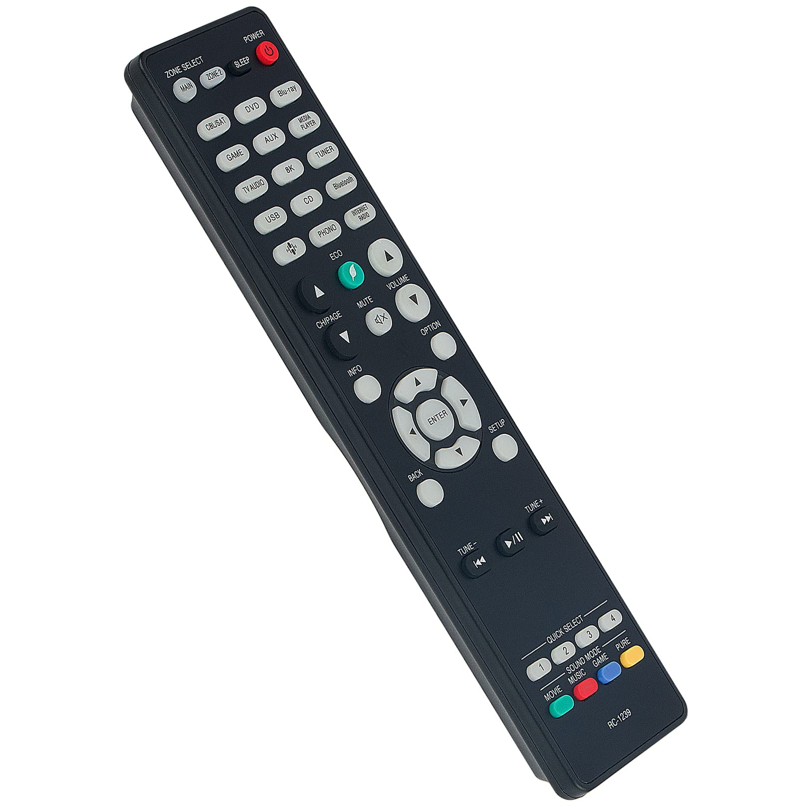 Amazon.com: RC-1239 RC1239 Replace Remote Control Suitable for