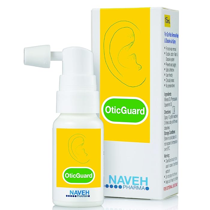 Buy NAVEH PHARMA Otic Guard Natural Ear Spray 3 In 1 Herbal Oil Blend For Ear Infections, Ear