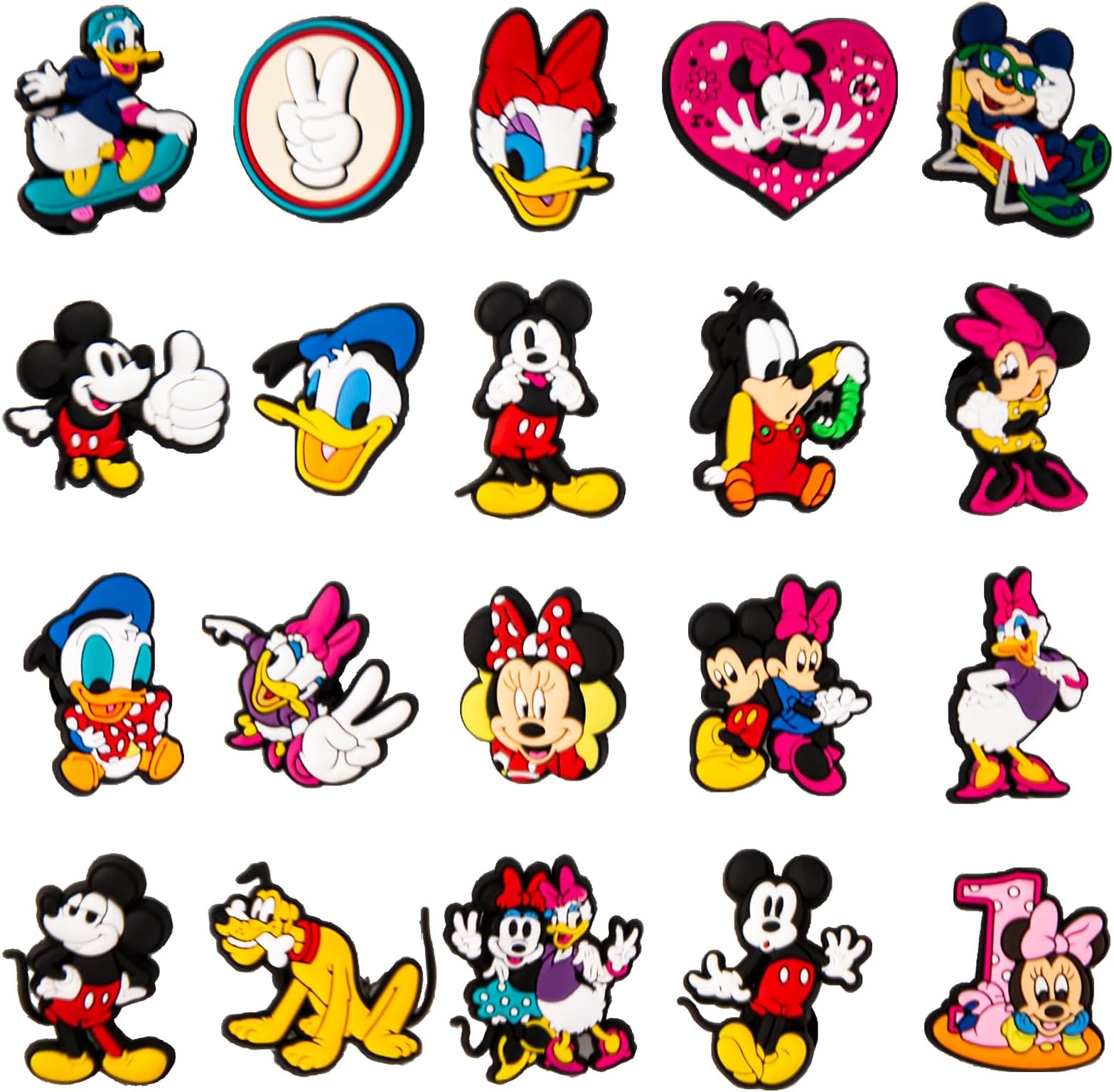 yumcuteShoe Charms for Kids, Cartoon Decoration Charms, DIY Decorative Gifts for Teens Boys Girls