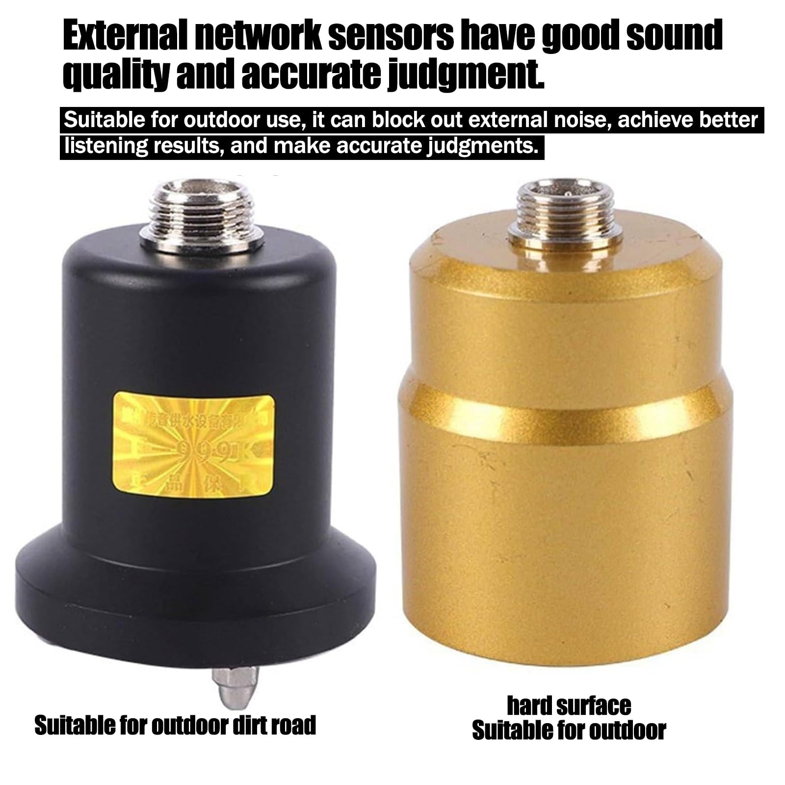 Sensor de geófono de Fugas de Agua, Detector de Fugas de Agua de tuberías de Instrumentos,para DeteccióN De Fugas En CalefaccióN por Suelo Radiante
