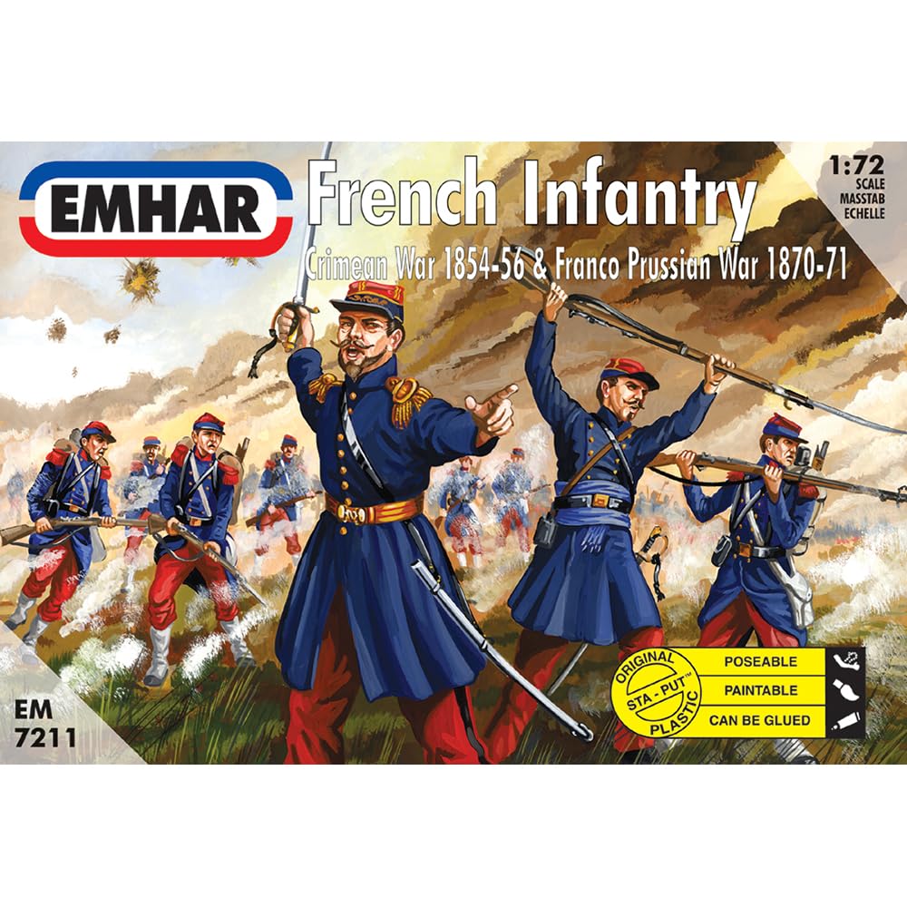 Unbekannt 'Emhar EM7211 Figure – Crimean War: French infantry 1: 72 "
