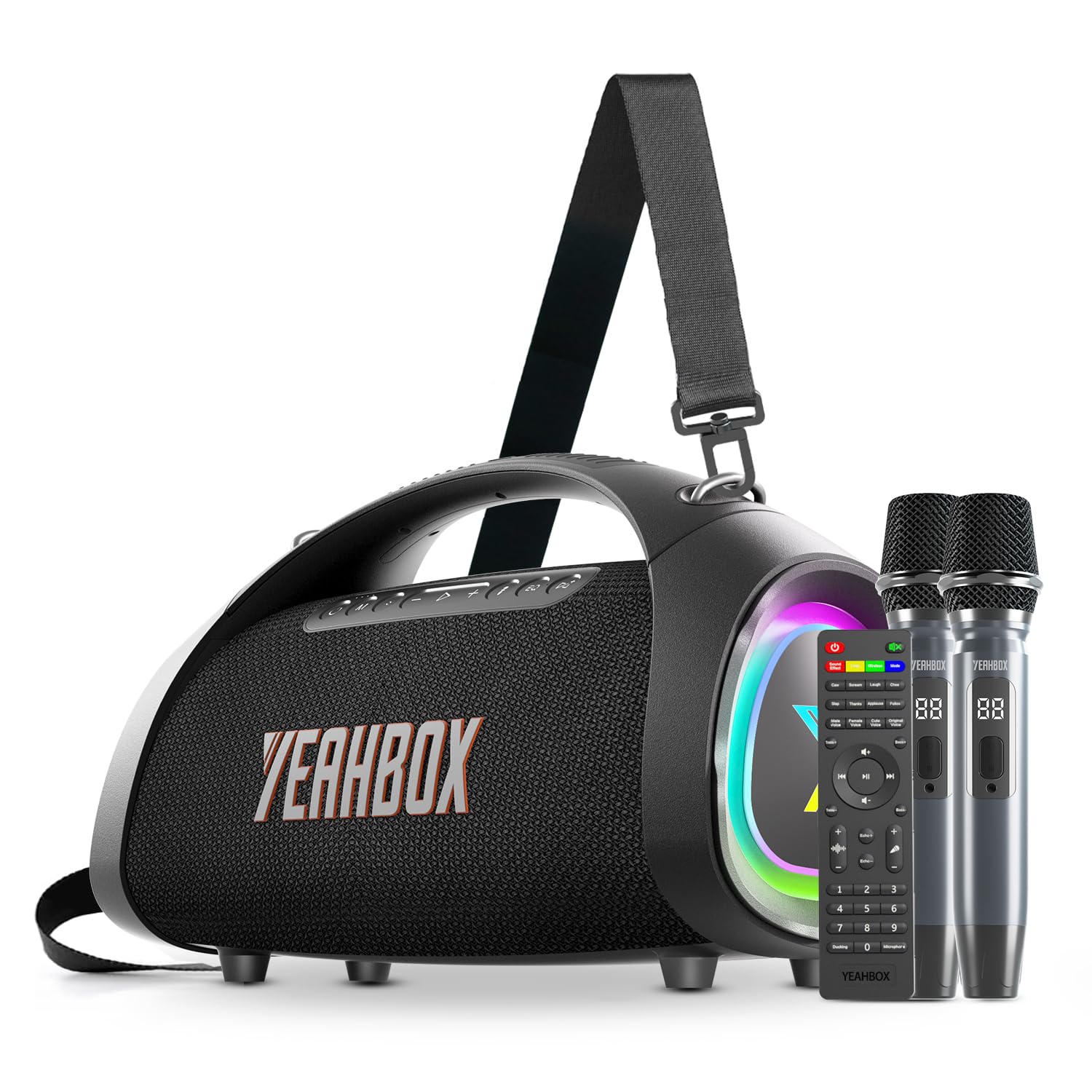 Amazon.com: YEAHBOX Sonic Boom Max K, 200W RMS / 300W Peak