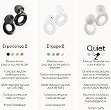 Loop Experience 2 Ear Plugs – Stylish Certified Hearing Protection for Concerts & Festivals, Live Events, Musicians, Sports, DJs and Nightlife – 17dB Noise Reduction Earplugs (High-Fidelity) - 8