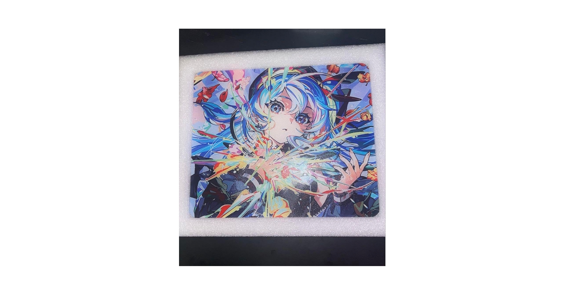 Amazon.co.jp: 星街すいせい ガラスマウスパッド 30×25cm