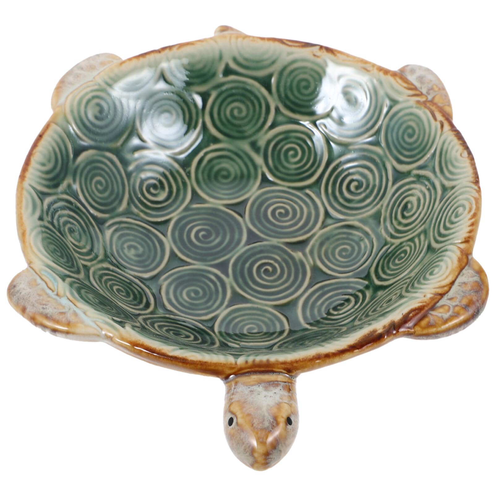 Amazon｜ABOOFAN 陶器 皿 ジュエリー トレイ、 手 絵付け 亀