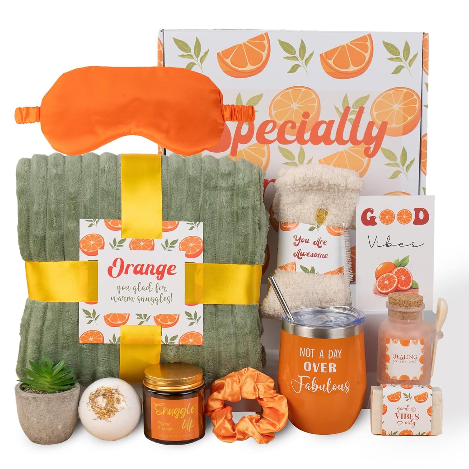 Care Package for Women: Fall Themed Self-Care Gift Basket