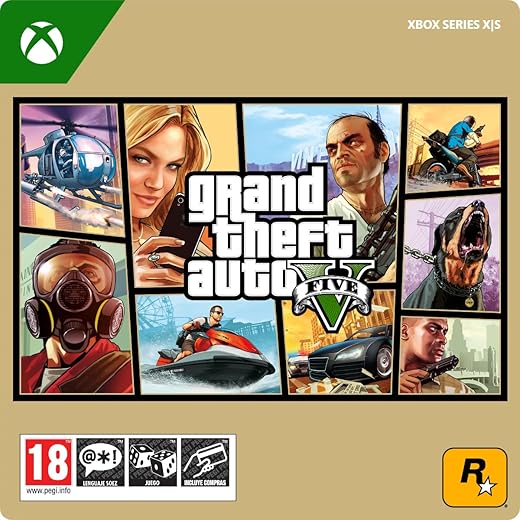 Grand Theft Auto V - Standard Edition | Xbox Series X|S - Código de descarga
