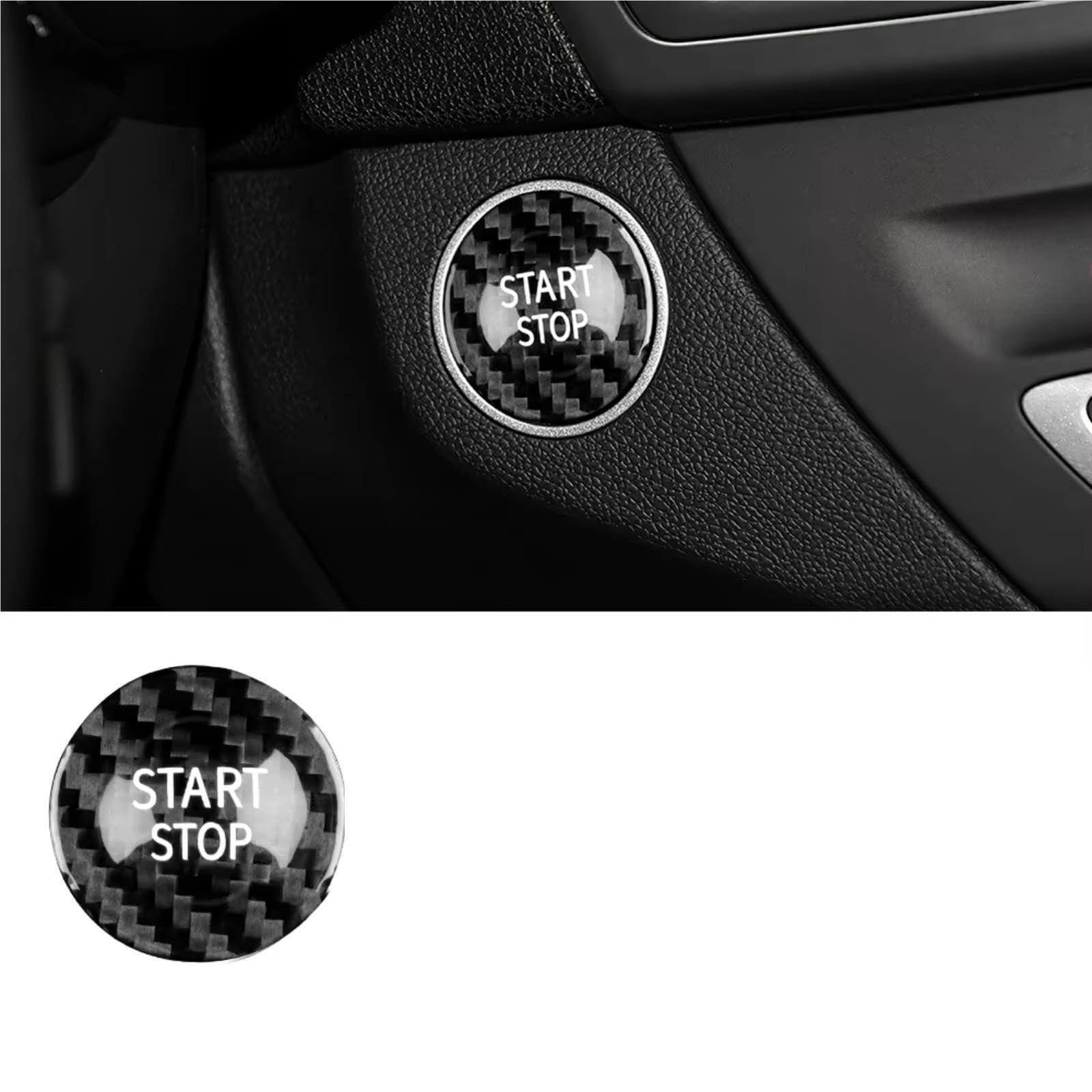 Motor-Start-Stopp-Knopf-Abdeckungsverkleidung Für Clio 2013–2019