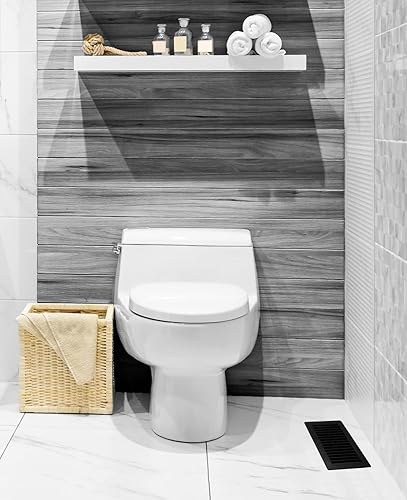 Miniatura 3 de Decor Grates PL410ZIP-BLK-10 Registro de piso de plástico con rejillas, 4 x 10 pulgadas, acabado negro, (paquete de 10)