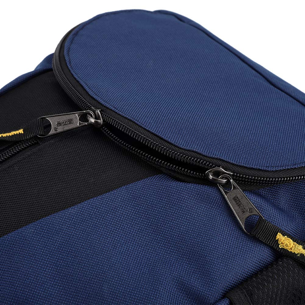 Sac à Dos à Outils pour Hommes Oxford Tissu Tissu Outils Sac à Dos Sac Résistant à L'usure pour électricien Plombier Réparateur(Bleu)
