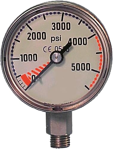 Trident Manómetro sumergible 5000 Psi