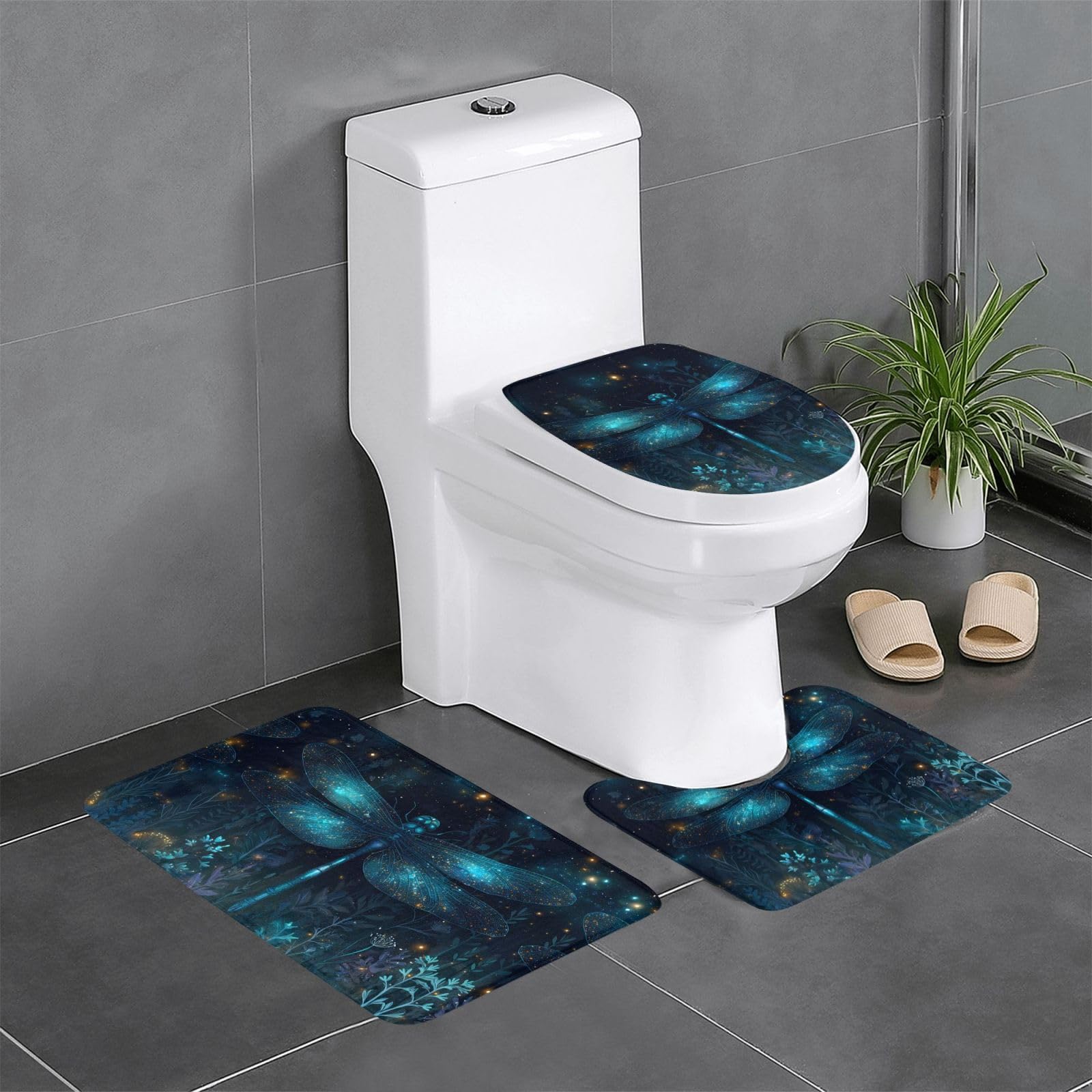 Tapis de salle de bain antidérapant YYHWHJDE pour sécuriser et décorer votre espace lavabo