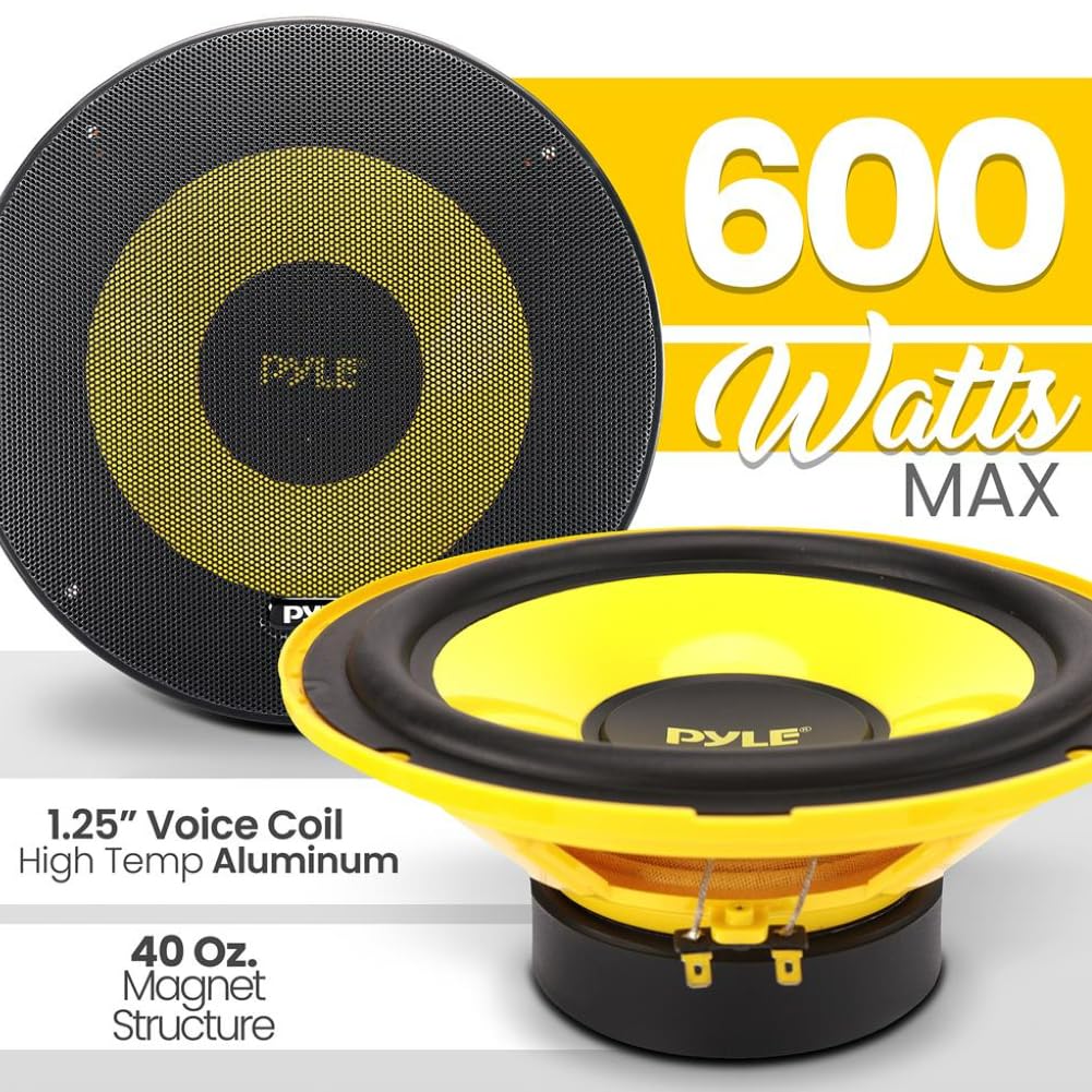 1 2-way kit PLG8C 8 20cm 200mm speakers, 300 watts rms and 600 watts