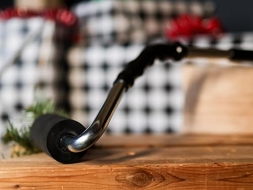 Miniatura 4 de DCT - Rodillo en J de goma de alta presión de alta presión, mango curvado y herramienta sólida de rodillo duro para laminado de piso y pegamento de